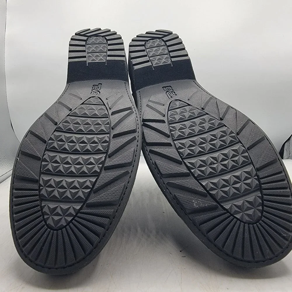 Teva Ellery Chelsea Womens 8.5 Black Waterproof Pull On Boots Casual 1111772